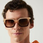 Cometa Brown and Beige Gradient